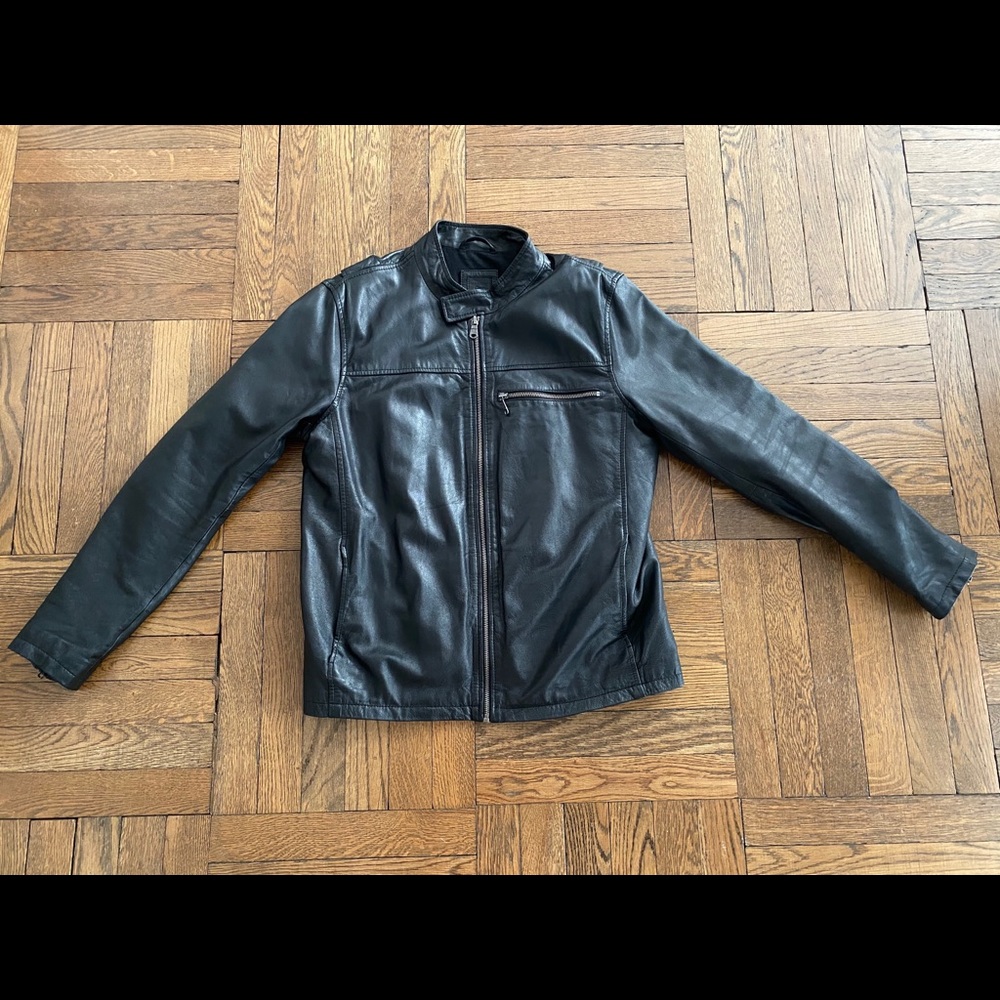 Leather jacket